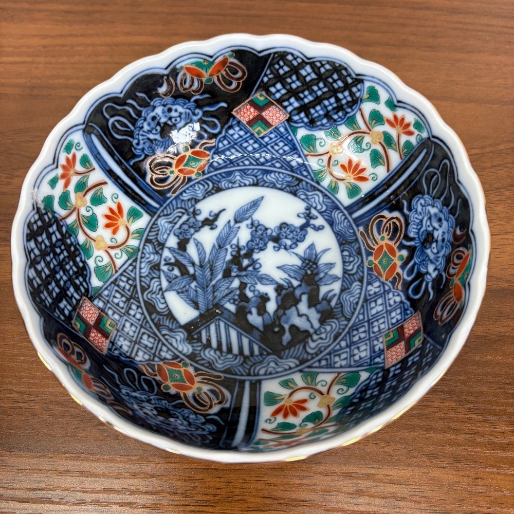 Vintage Takahashi San Francisco Japanese‎ Hand Painted Porcelain Bowl #94103 5"